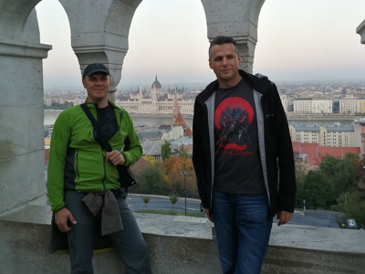 Budapešť 2018 s Martinem