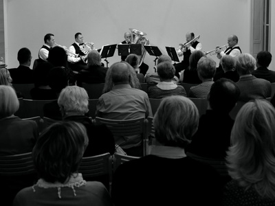 Žesťové kvinteto Brass Five v Paříži 2016 koncert v Českém kulturním centru