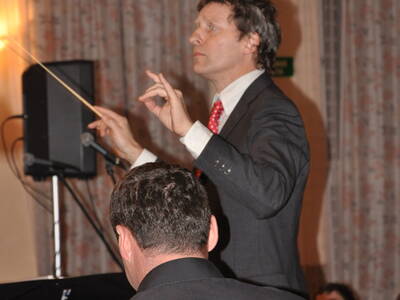 David Prachař jako dirigent 2010